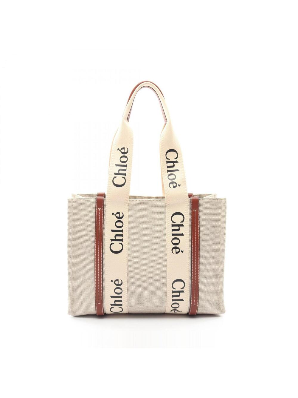 Chloe Woody Medium Shoulder Tote Bag #342296C58B